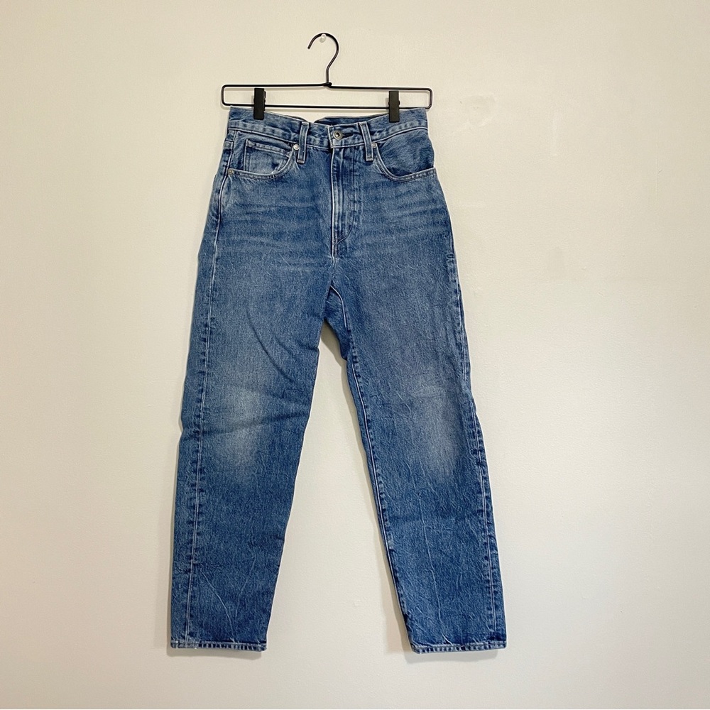 LEVI'S Made & Crafted Column Mid Rise Straight Leg Jeans, Coastal Blue, 24Wx27L